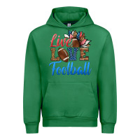 Emerald live love american football Urban Hoodie - HRA Design Shop