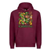 Burgundy My 1 st st. patricks day Premium Hoodie - Neo Western