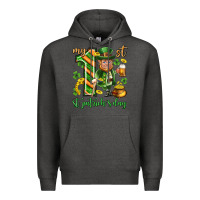 Charcoal Heather My 1 st st. patricks day Premium Hoodie - Neo Western