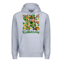 Heather Grey My 1 st st. patricks day Premium Hoodie - Neo Western