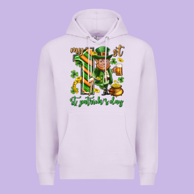 My 1 St St. Patricks Day Premium Hoodie Designed By Neo Western