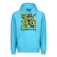 Ocean Blue My 1 st st. patricks day Premium Hoodie - Neo Western