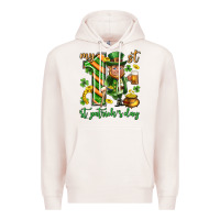 Pale Pink My 1 st st. patricks day Premium Hoodie - Neo Western