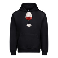Black wine glass fa element Urban Hoodie - FaDigitalArtStudio