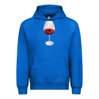 Cobalt wine glass fa element Urban Hoodie - FaDigitalArtStudio