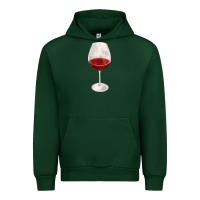 Foreset Green wine glass fa element Urban Hoodie - FaDigitalArtStudio