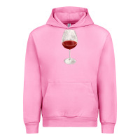 Fuchsia Pink wine glass fa element Urban Hoodie - FaDigitalArtStudio