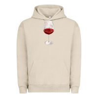 Pigment French Oak wine glass fa element Urban Hoodie - FaDigitalArtStudio