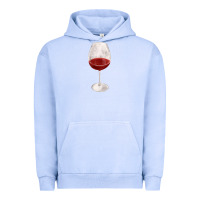Pigment Grape Ice wine glass fa element Urban Hoodie - FaDigitalArtStudio