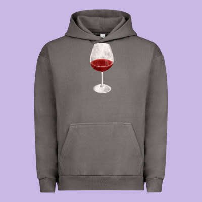 Wine Glass Fa Element Urban Hoodie Designed By Fadigitalartstudio