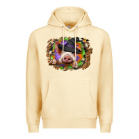 Pina Colada halloween pig Premium Hoodie - CowhideDigitalArt