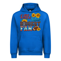 Cobalt little sister biggest fan american football Urban Hoodie - HRA Design Shop