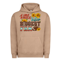Pigment Burro little sister biggest fan american football Urban Hoodie - HRA Design Shop