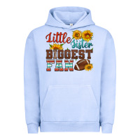 Pigment Grape Ice little sister biggest fan american football Urban Hoodie - HRA Design Shop