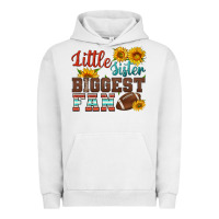Pigment Lunar Rock little sister biggest fan american football Urban Hoodie - HRA Design Shop