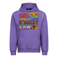 Tulip little sister biggest fan american football Urban Hoodie - HRA Design Shop