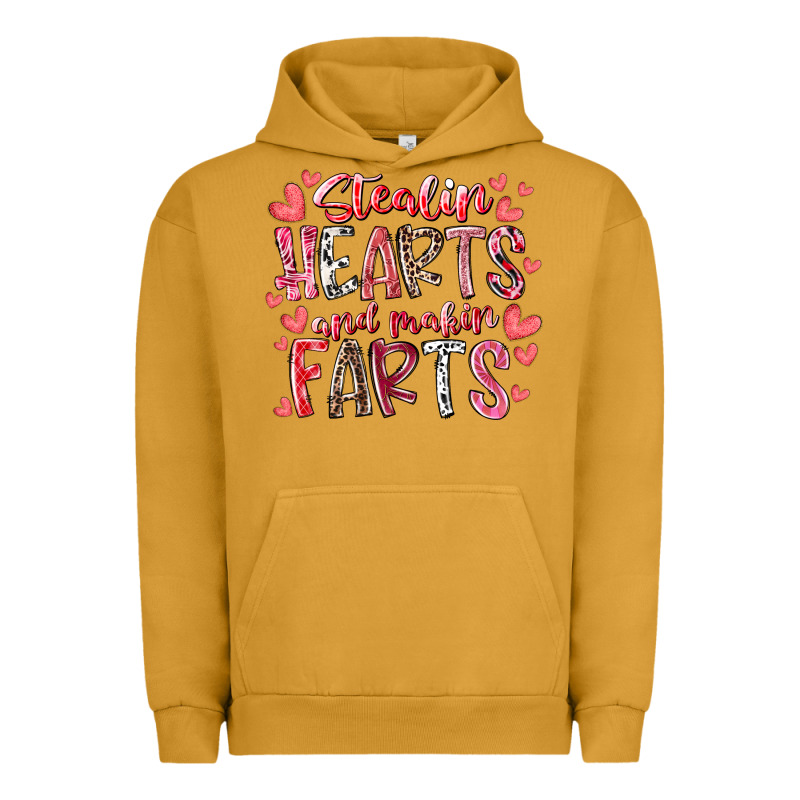 Stealin Hearts And Makin Farts Urban Hoodie by RacoonDesign | Teevron