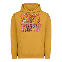 Pigment Peanut Butter stealin hearts and makin farts Urban Hoodie - RacoonDesign