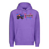 Purple all american boy libbey glass Premium Hoodie - HRA Design Shop