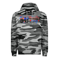 Slate Camo all american boy libbey glass Premium Hoodie - HRA Design Shop