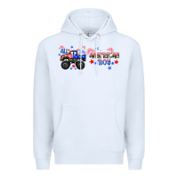 White all american boy libbey glass Premium Hoodie - HRA Design Shop