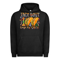 Pigment Black taco bout 100 days of school Urban Hoodie - RacoonDesign