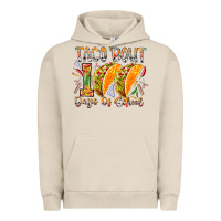 Pigment French Oak taco bout 100 days of school Urban Hoodie - RacoonDesign
