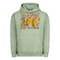 Pigment Oil Green taco bout 100 days of school Urban Hoodie - RacoonDesign