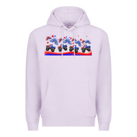Lilac american truck libbey glass Premium Hoodie - HRA Design Shop
