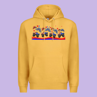 American Truck Libbey Glass Premium Hoodie Designed By Hra Design Shop