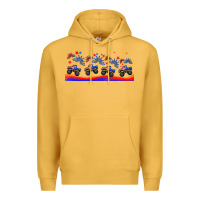 Mustard american truck libbey glass Premium Hoodie - HRA Design Shop