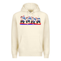 Sandshell american truck libbey glass Premium Hoodie - HRA Design Shop