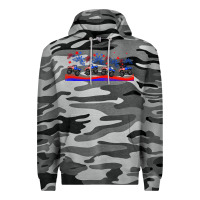 Slate Camo american truck libbey glass Premium Hoodie - HRA Design Shop