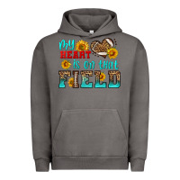 Pigment Tornado my heart is on that field american football Urban Hoodie - HRA Design Shop