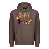 Coffee hello fall Premium Hoodie - CowhideDigitalArt