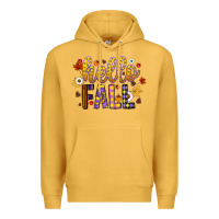 Mustard hello fall Premium Hoodie - CowhideDigitalArt