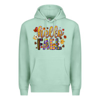 Seafoam hello fall Premium Hoodie - CowhideDigitalArt