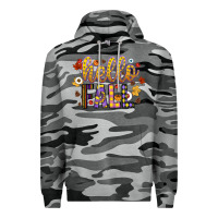 Slate Camo hello fall Premium Hoodie - CowhideDigitalArt