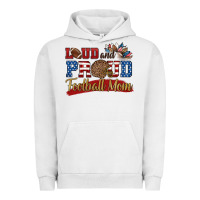 Pigment Lunar Rock loud and proud football mom Urban Hoodie - HRA Design Shop