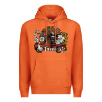 Carrot farm life Premium Hoodie - SublimationCraftShop