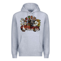 Heather Grey farm life Premium Hoodie - SublimationCraftShop
