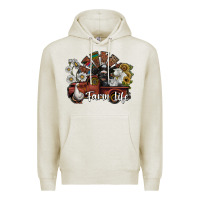 Oatmeal Heather farm life Premium Hoodie - SublimationCraftShop