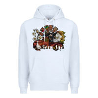 White farm life Premium Hoodie - SublimationCraftShop