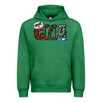 Emerald cna Urban Hoodie - CowhideDigitalArt