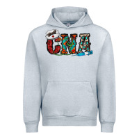 Heather Grey cna Urban Hoodie - CowhideDigitalArt