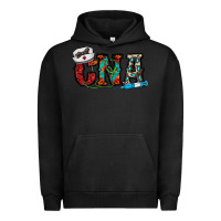 Pigment Black cna Urban Hoodie - CowhideDigitalArt