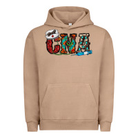 Pigment Burro cna Urban Hoodie - CowhideDigitalArt
