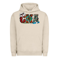 Pigment French Oak cna Urban Hoodie - CowhideDigitalArt