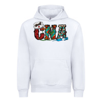 White cna Urban Hoodie - CowhideDigitalArt