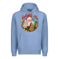 Colony Blue holiday vibes Premium Hoodie - FaDigitalArtStudio